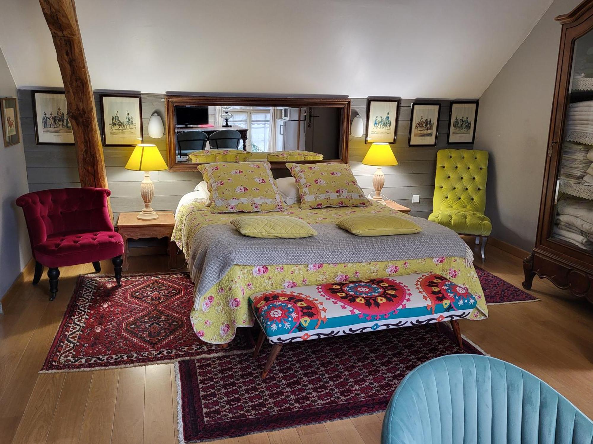 Bed and Breakfast Les Glycines Ури Экстерьер фото